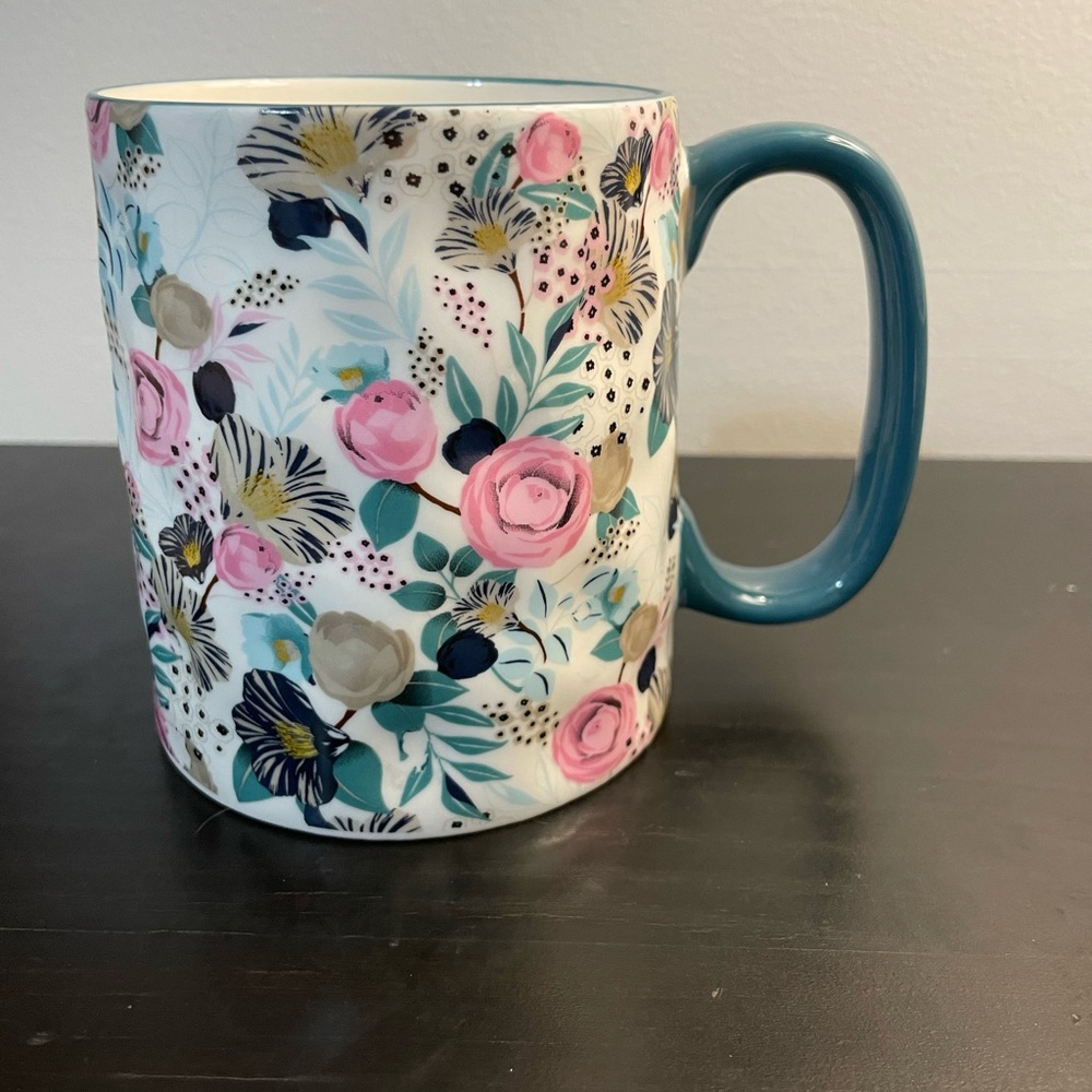 10 Strawberry Street Artisan Collection Floral Mug